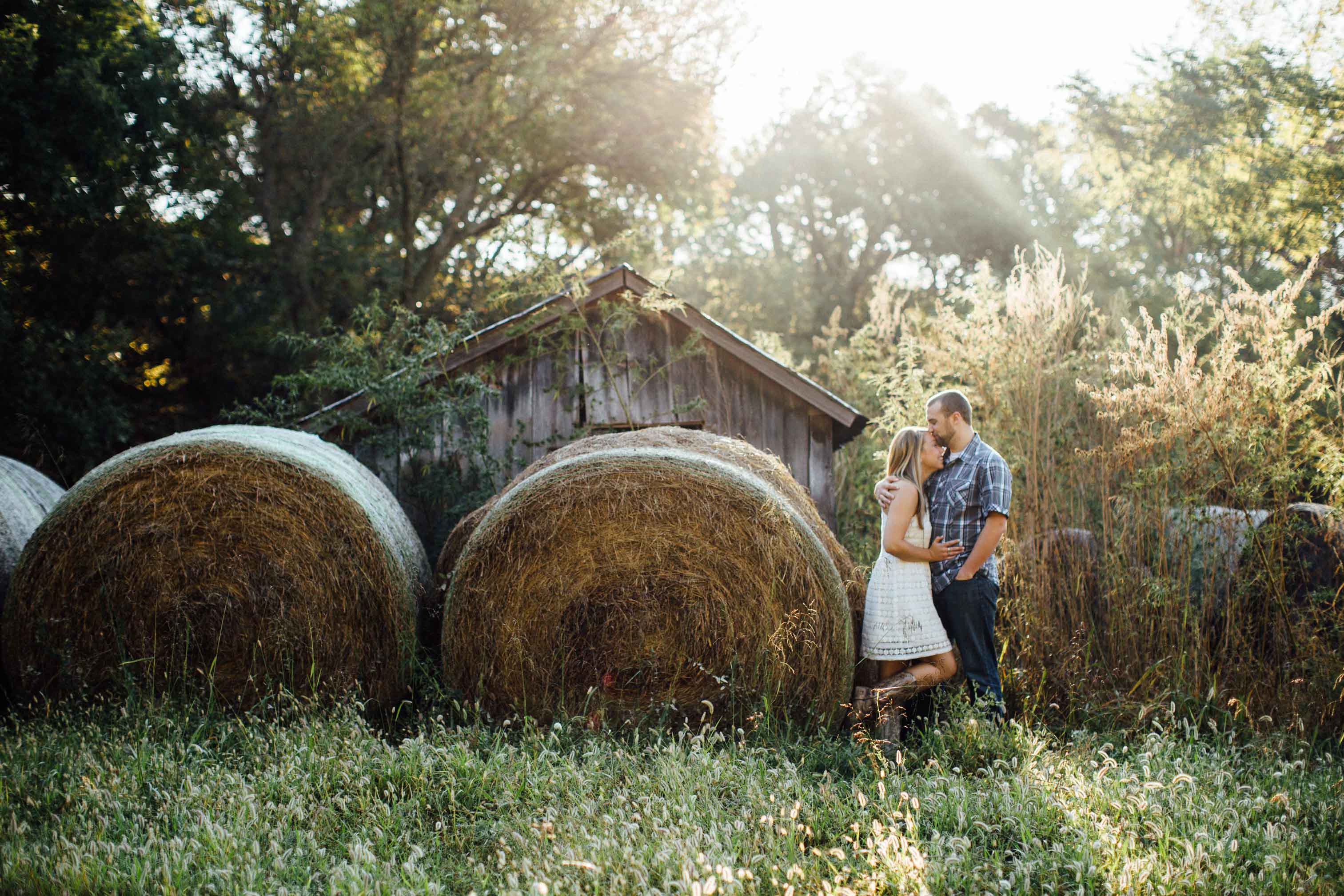 Macy & Cody | Attraction Session | Waterville, KS | Emma York