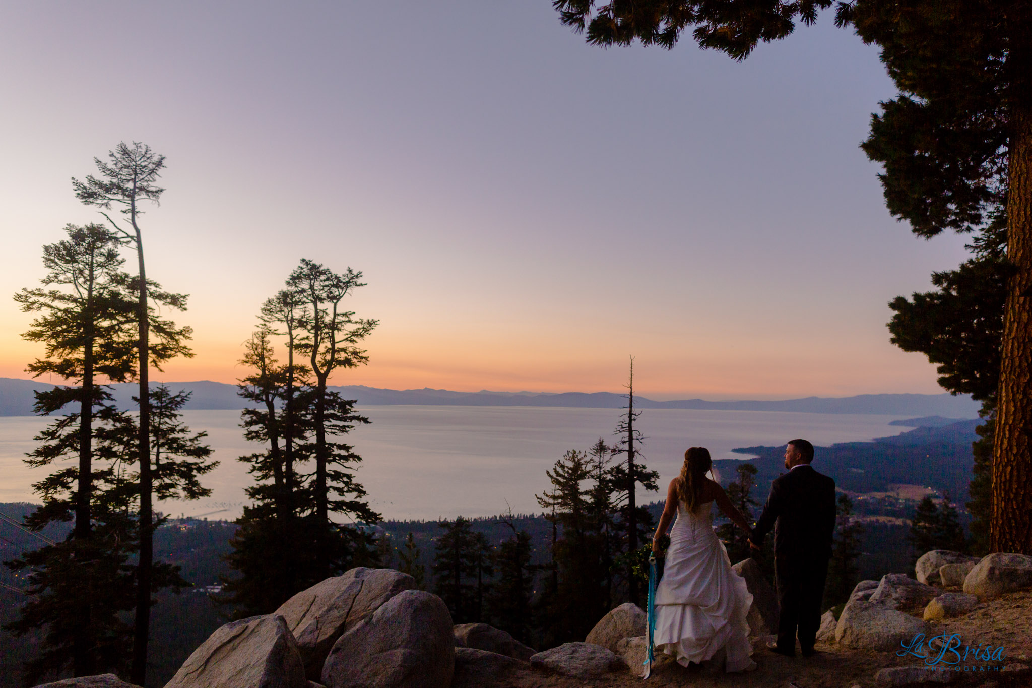 Heavenly Lake Tahoe Wedding