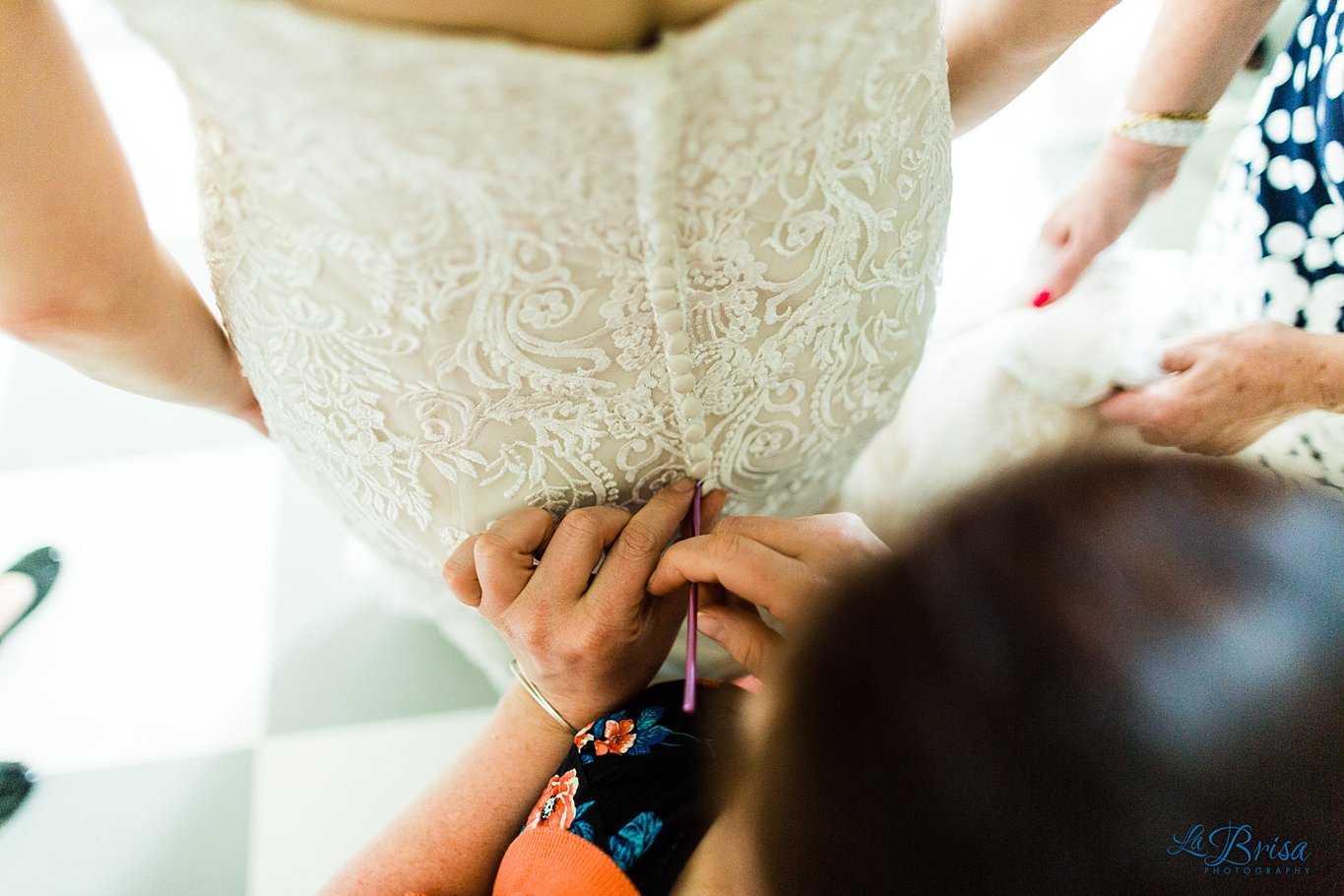 Asbury Park Hotel Wedding Bride Getting Dressed Details