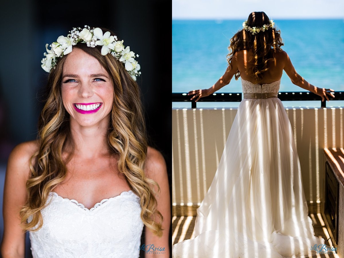 bridal portraits flower crown now sapphire riviera cancun destination wedding
