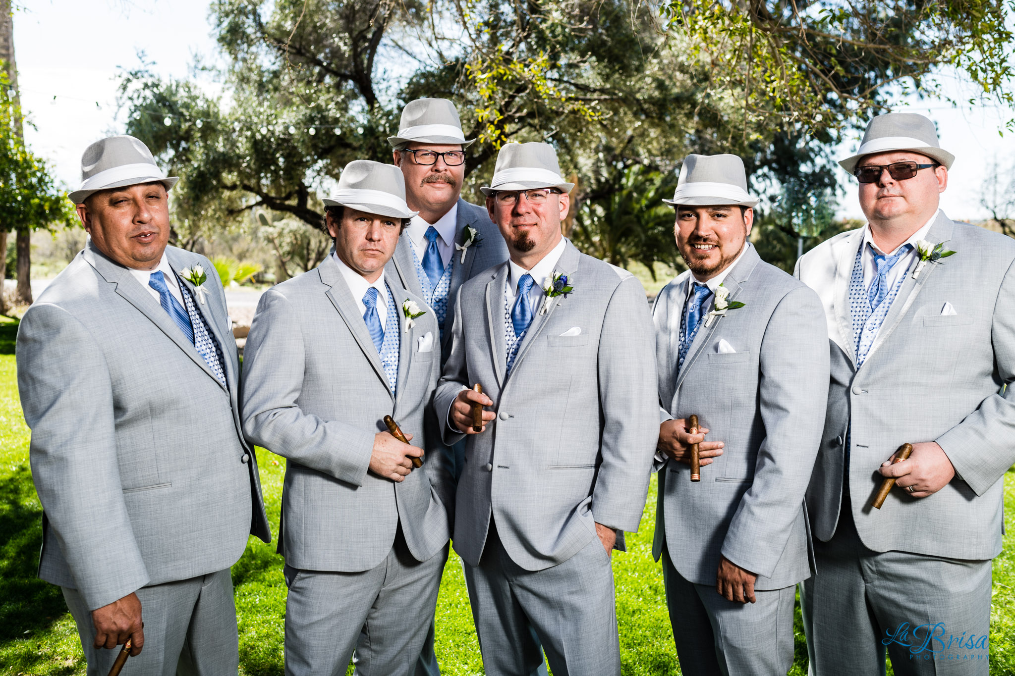 great gatsby style groomsmen buttes at reflections
