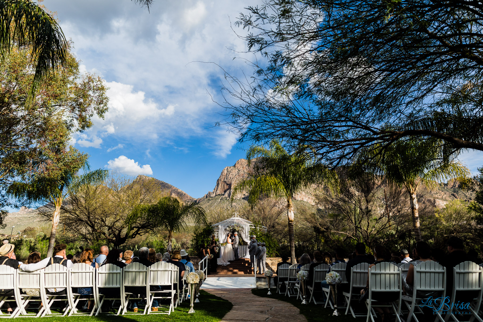 buttes at reflections wedding ceremony