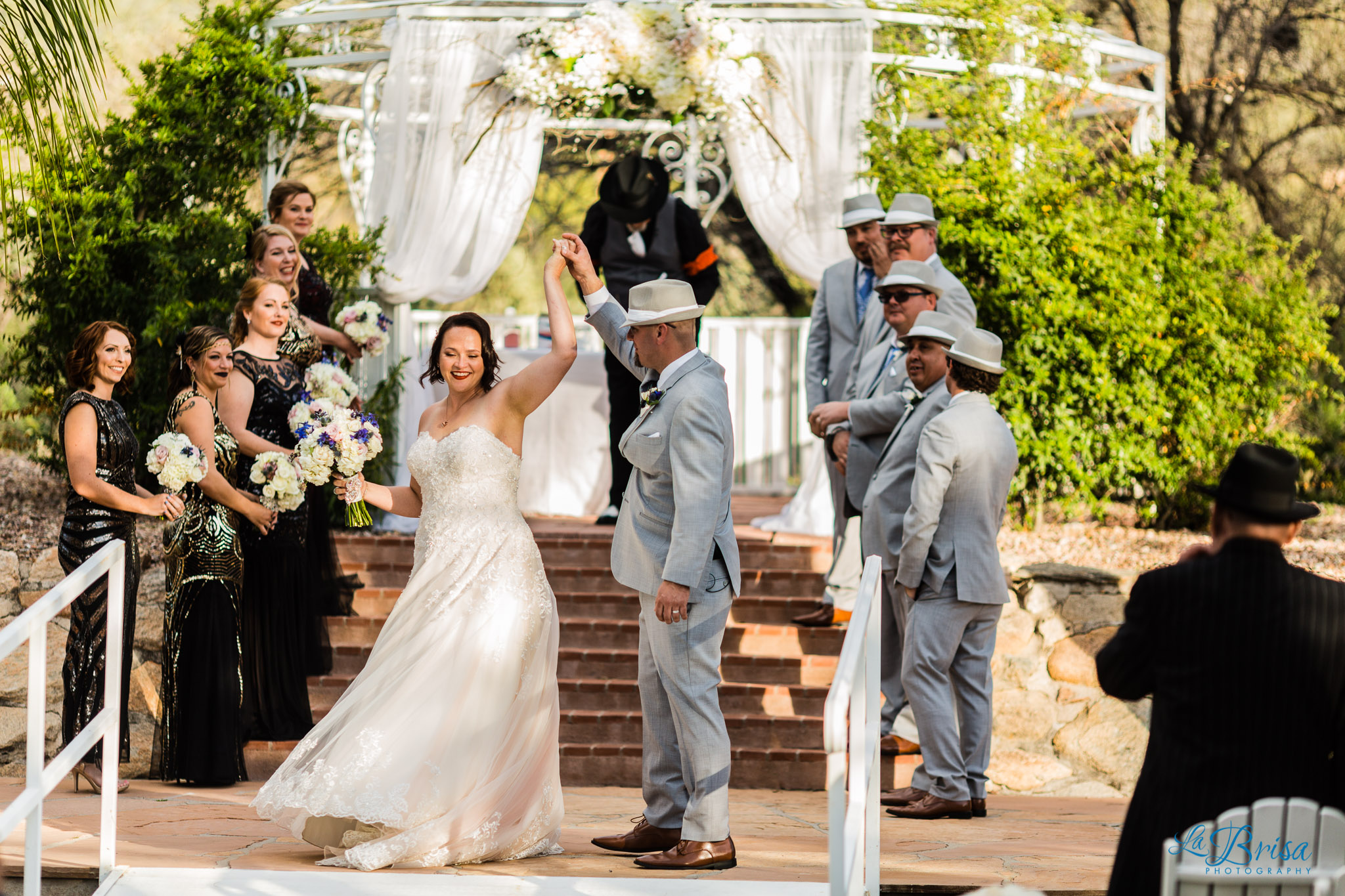 buttes at reflections wedding recessional